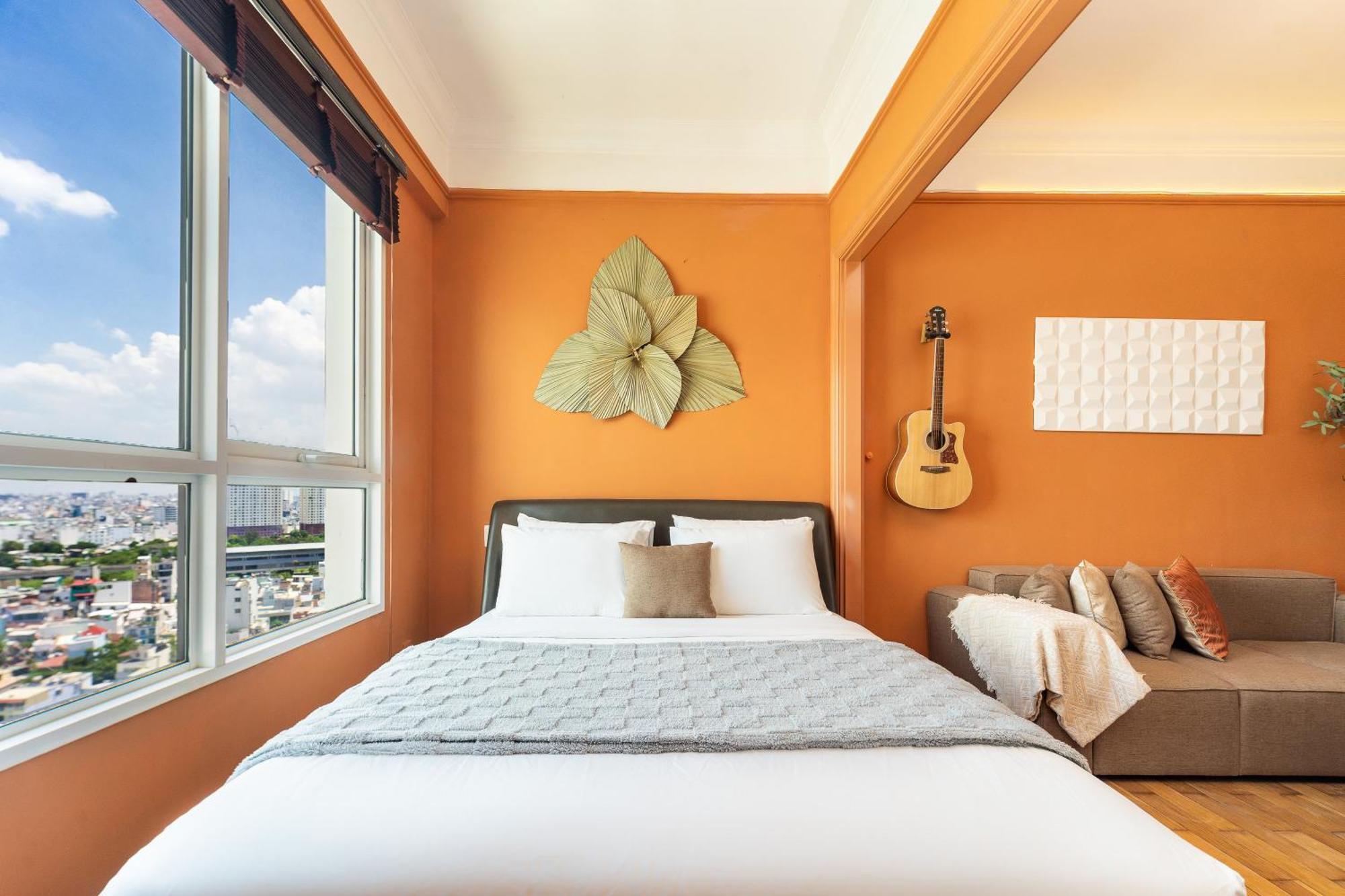 Apartment The Manor 2 River View, Near Landmark 81, Free Pool Access